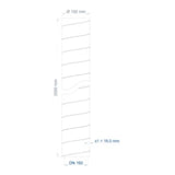 POLOPLAST PO ISO-Rohr POLO-KWL DN 160/2000   – 03554