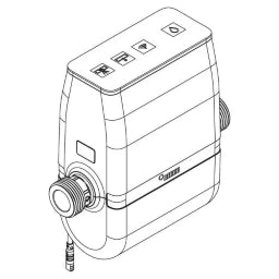 REHAU RE.GUARD 2.0 Wassersteuerung DN 20 - G1, WiFi  – 14570001001