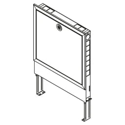REHAU REHAU Verteilerschrank UP 75/950, weiß  – 13464301001