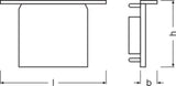 LEDVANCE Wide Profiles for LED Strips -PW02/EC  – 4058075277397