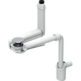 GEBERIT GE Waschtisch Raumspar-Anschluss Clou mit Hebel und Siphon d32   – 152.049.21.1