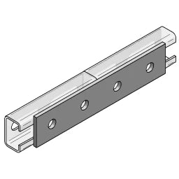 MEFA Flachverbinder 4-Lo., für C-Profil 35, Stex 35 Lochung 10,5 mm  – 0814465