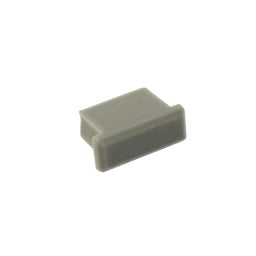 SMARTLED LED-Aufbauprofil MICRO-ALU Zubehör Endkappe ohne Kabelauslass   – 1058
