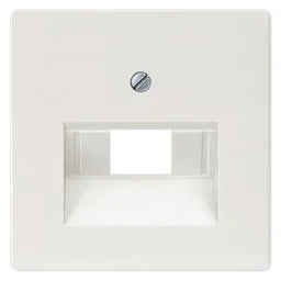 SIEMENS Zentralplatte UAE-Dosen 1fach und 2fach DELTA i-system, titanweiß   – 5TG2545
