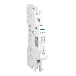 SCHNEIDER ELECTRIC Hilfskontakt, Fernmeldeschalter, Acti9, iSD+OF, 2mA bis 100mA, 24VAC bis 250VAC,  – A9A26919