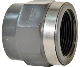 FISCHER GEORG GF Übergangsverschraubung PVC-U/EPDM d 40x5/4" IG   – 721510209