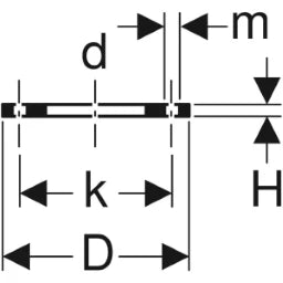 GEBERIT GE PE Losflansch leer kunststoffbeschichtet d 110mm 367745   – 367.745.00.1