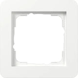GIRA Abdeckrahmen 1f Gira E1 Reinweiss  – 0211150