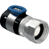 GEBERIT GE FlowFit Uebergang gerade SiBr mit UeWMutter, d20mm x G1/2, vernickelt   – 619.491.22.1