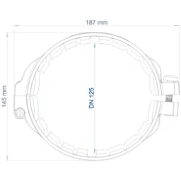POLOPLAST PO Auszugsichere Verbindung POLO-KAL XS  3S DN 125  – 101756