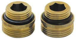 HERZ Herz Anschlussnippel f.Heizkörperanschl. 1/2" 2 Stück  – 1300212