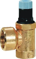 RESIDEO Resideo Membran-Sicherheitsventil SM152 Messing AA, 1/2", 6 bar  – SM152-1/2AA