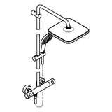 GROHE Grohe Duschsystem Tempesta 250 Cube 26689_1 Brause-THM KB T. 250 Cube chrom  – 26 689 001