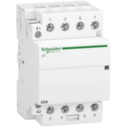 SCHNEIDER ELECTRIC Installationsschütz iCT 40A 4S 220/240V 50Hz  – A9C20844