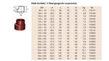 PREIS PAM GLOBAL S Übergangsrohr exzentrisch DN 100 x 80  – 13882