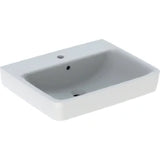 GEBERIT SANITAER Geberit Renova Plan AWT 60x48cm weiß mit Hahnloch, mit Überlauf   – 501.721.00.1