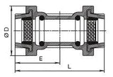 HAWLE Verbinder Iso K 6301  63 mm   – 5014355