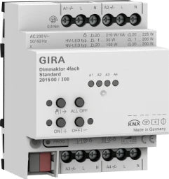 GIRA KNX Dimmaktor 4fach Standard 4 x 225 W/VA   – 201500