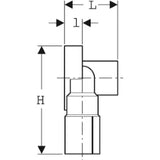GEBERIT GE Mepla Schalldaemm-Set zu Doppelanschlusswinkel 90 Gr.   – 601.805.00.1
