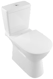 VILLEROY&BOCH V&B O.novo Tiefspül-WC Komb.spülrandlos 360x700mm DirectFlush bodenst weiß  – 4620R001