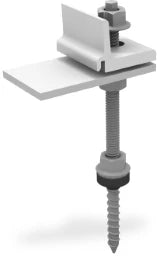 K2 SYSTEMS Stockschraube M10x180, vormontiert mit Climber und Faserzementdichtung  – 2003272