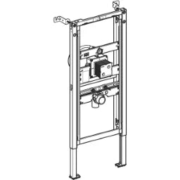 GEBERIT GE Duofix 2025 Urinal Element universell H1112/130cm, f. verdeckte Steuerung  – 111.613.00.2