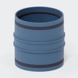 POLOPLAST PO Überschiebmuffe POLO-KAL XS DN 160  – 102316