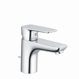 KLUDI Kludi Pure&Style WT-Einhandmischer 75 DN15 mit Ablaufgarnitur   – 403820575