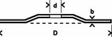 BOSCH POWER TOOLS PRO Metal Trennscheibe, 125 x 2.5 x 22.2 3 mm, gekröpft, oSa  – 2 608 600 221