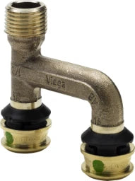 VIEGA Viega Erweiterungsstück mit SC Raxofix 5326.31 in R1/2 x 16mm Siliziumbronze   – 647 674