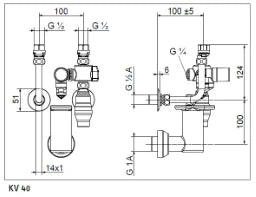 STIEBEL ELTRON Stiebel Eltron Sicherheitsgruppe KV 40, f. druckfeste WW-Speicher, m. DMV   – 238958