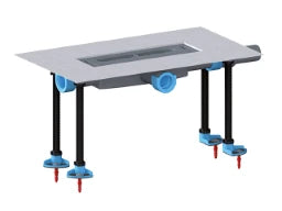 HUTTERER & LECHNER HL53KF InFloor Ablaufkörper, Waagrecht, flach, DN40  – HL53KF