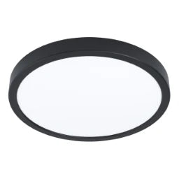 EGLO PRO Aufbaudownlight schwarz Ø285mm, 21W LED, 2200lm, LF830, IP44   – 99267