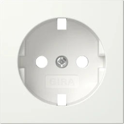 GIRA Abd. SCHUKO-Steckd. System 55 Reinweiss  – 492003