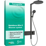 HANSGROHE HG Showerpipe Raindance Alive S 300 2jet mit Thermostat BBC  – 24595340