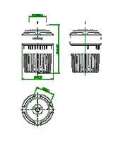OVENTROP Oventrop Thermostat Uni LH, mit Fühler mit Nullstellung, Ausführung: weiß  – 1011465