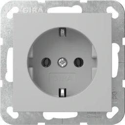 GIRA SCHUKO System 55 Grau m  – 4188015
