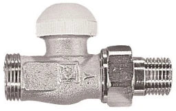 HERZ Herz-TS Regulierventil Fig.7738(81) 1/2"x3/4"AG D-Form   – 1773381