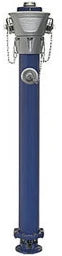 HAWLE Hawle Guss-Überflurhydrant Fig.5051H4 PN10/16 DN80 RD 1.5m CCB blau   – 5006338