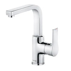 KLUDI Kludi Zenta SL WT-Einhandmischer mit seitl.Betaetig., m.Abl.   – 480270565