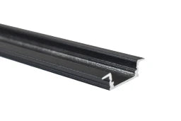 BILTON BLine P-S-IN01 LED-Einbauprofil Alu schw arz 12W/m B25 x H6,8 x L2000 mm  – 171745_00