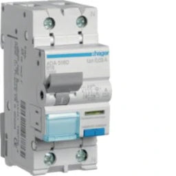 HAGER FI-LS 1P+N 10kA B-16A 30mA Typ A  – ADA516D