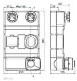 ESBE ESBE Pumpengruppe GRF121 DN 25, mit 3-Wegemischer m. ARA661   – 61241100