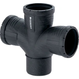 GEBERIT GE Silent-Pro Bogenabzweiger zweifach 87,5 Gr. d110/110/110mm  – 393.566.14.1
