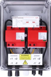 DEHN GAK Typ 1+2 im Gehäuse IP65 für PV-Anl. 2MPPT mit je 1 String bis 1200V DC  – 900986