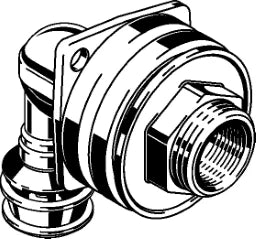 VIEGA Viega Wanddurchführung mit SC Raxofix 5332.11 in 16mmxRp1/2xG3/4x25mm Sibr   – 647 766