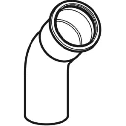GEBERIT GE Mapress Edelstahl Bogen mit Einschubende 45 Gr. d28mm  – 30705