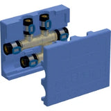 GEBERIT GE FlowFit Kreuzungs-T-Stk. SiBr d20 x 16 x 20mm, mit Daemmbox   – 619.321.00.1