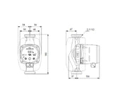 GRUNDFOS Grundfos Hocheffizienz Umwälzpumpe ALPHA2 25-60 N 180mm 1x230V G1_1/2 DACH  – 99271971