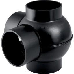 GEBERIT GE PE Doppel-Kugelabzweiger 88,5/90 Gr. d 110/110mm 367335   – 367.335.16.1